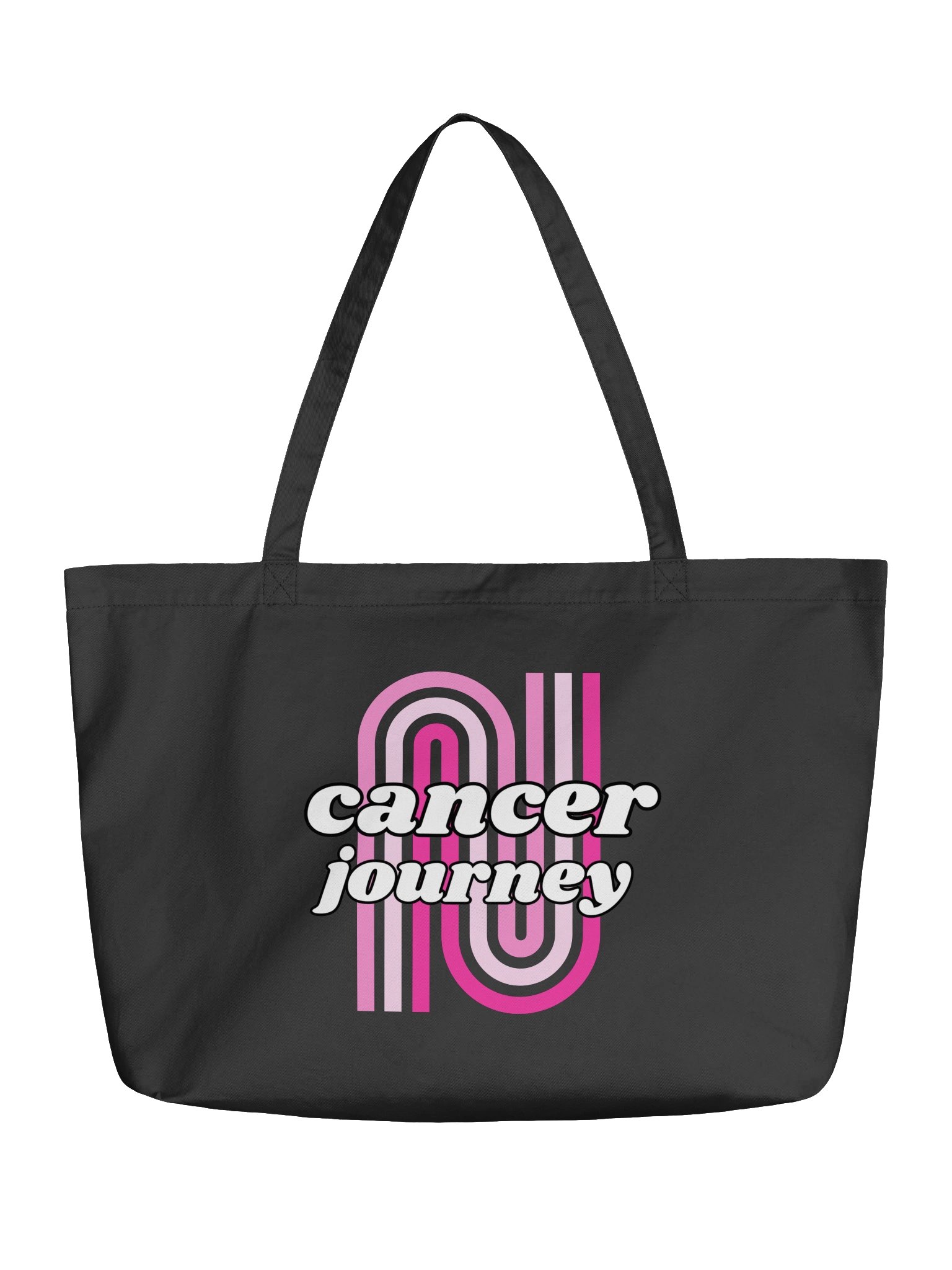 Cancer Journey Retro Tote Bag 💗 product image (1)