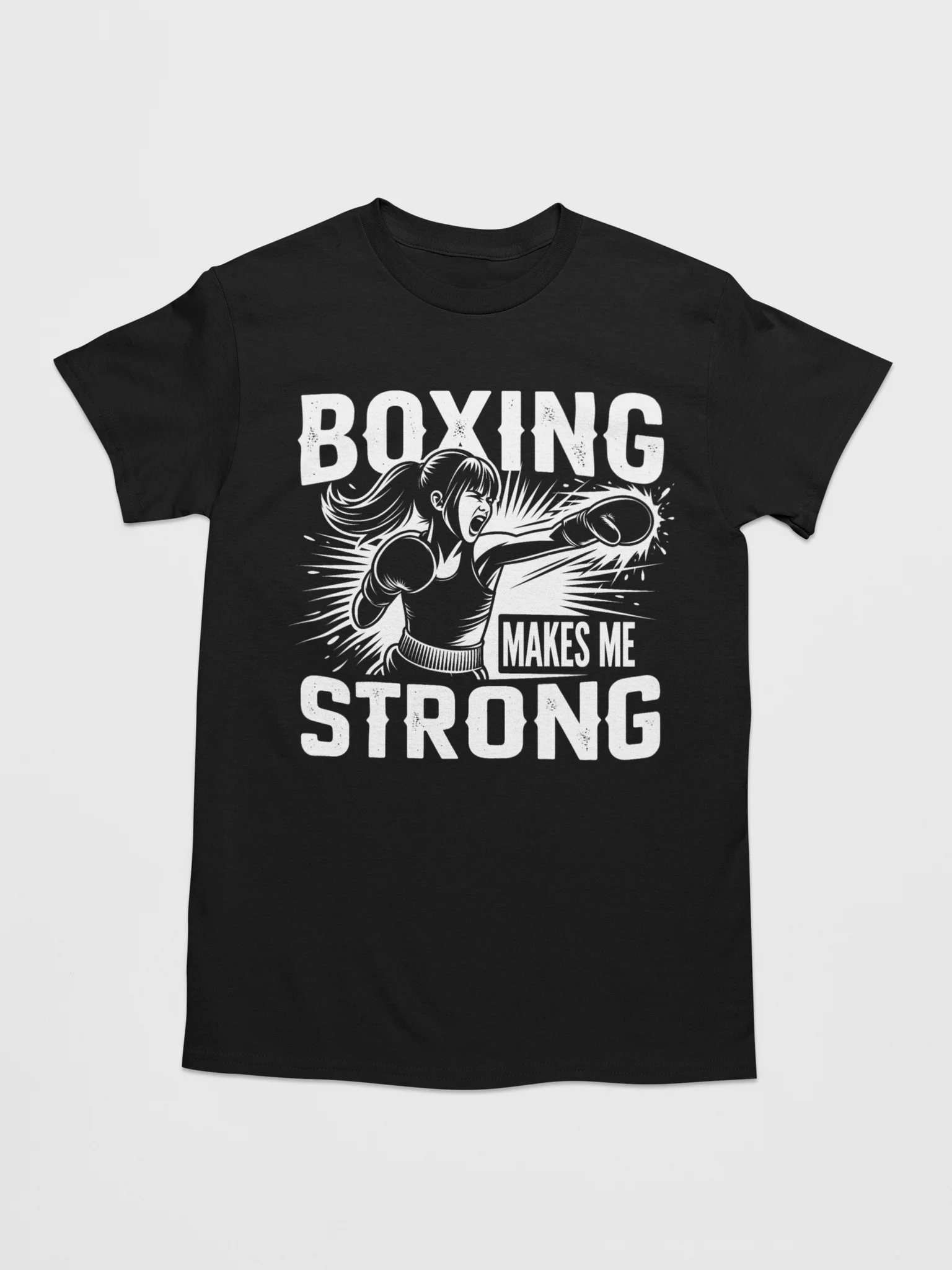 Girls Boxing Motivational T-Shirt product image (1)