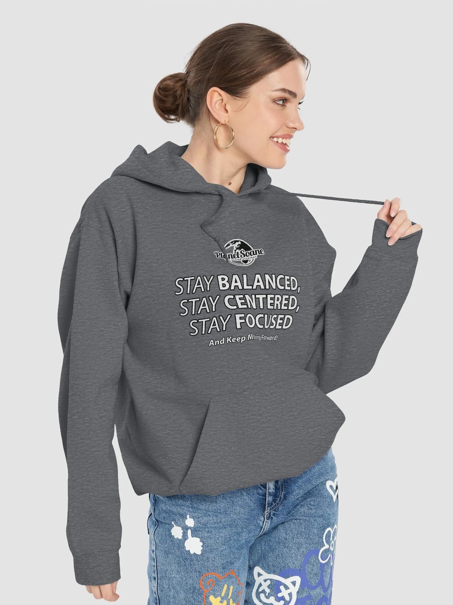 Stay Balanced, Centered & Focused (Hoodies) product image (78)