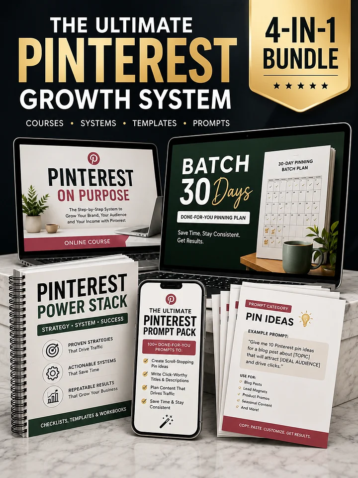 The Pinterest Traffic Engine Bundle product image (1)