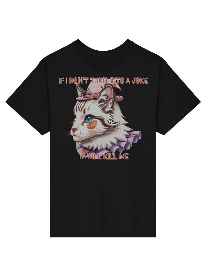 Whimsical Whiskers: Clowny Attitude Tee product image (4)
