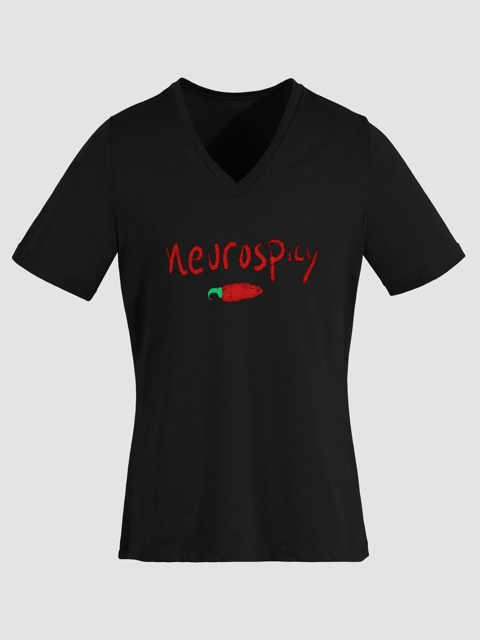 Neurospicy Relaxed V-Neck Tee product image (30)