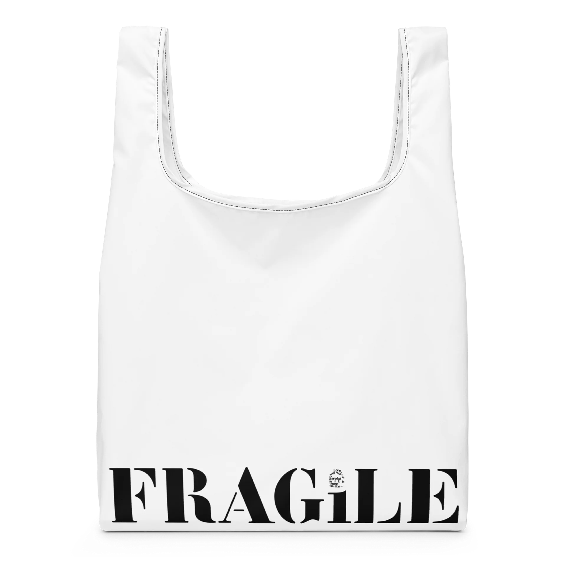 FRAGiLE White Tote Bag product image (4)