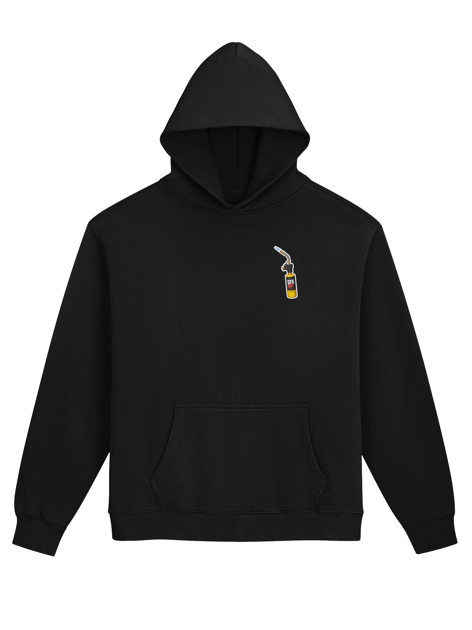 SFXAF Crew Hoodie – Black product image (1)