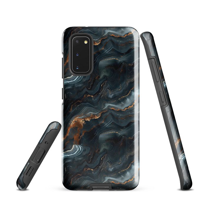 Luxury Marbled Tough Samsung® S20 S21, S22, S23, S24, S25, Plus, Ultra Cases. product image (1)