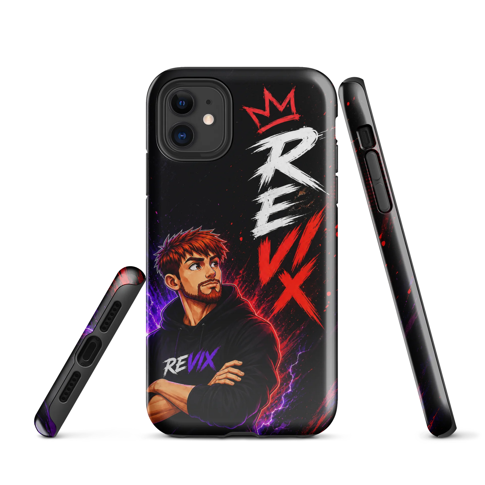 Revix Electric Dominance iPhone Case product image (1)