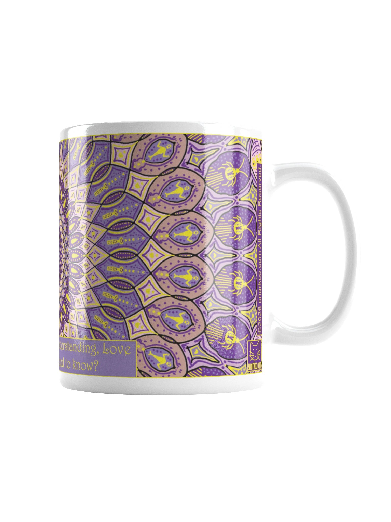 nspirational mug: "Empathy, Compassion, Understanding, Love. What more do you need to know?" product image (3)