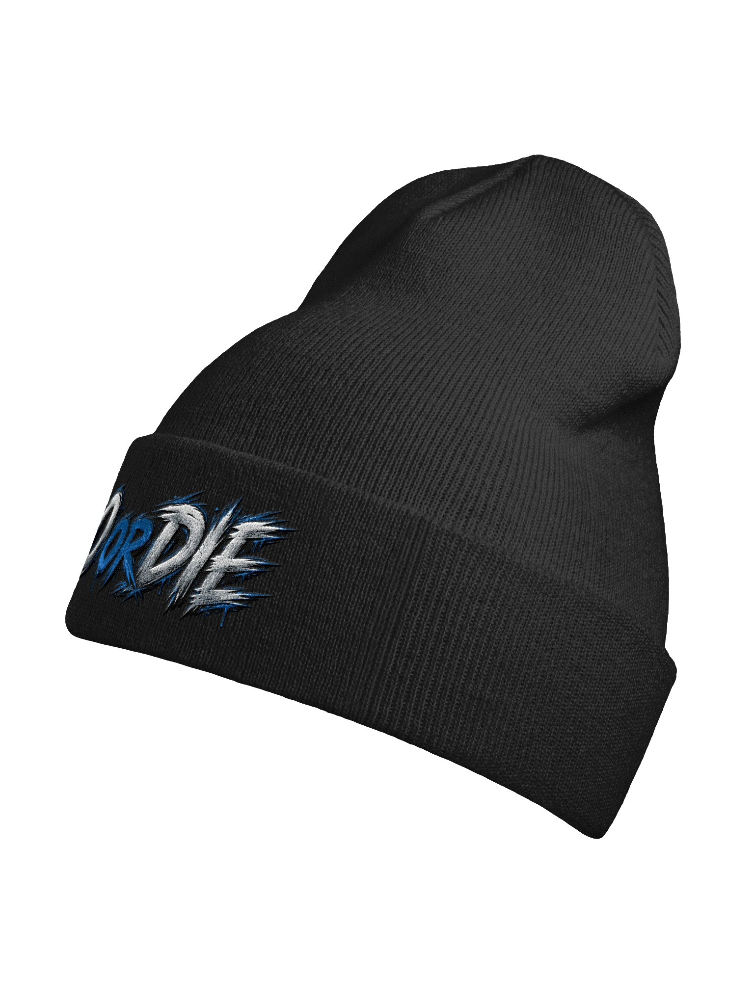 DO OR DIE Graffiti Cuffed Beanie - Blue product image (9)