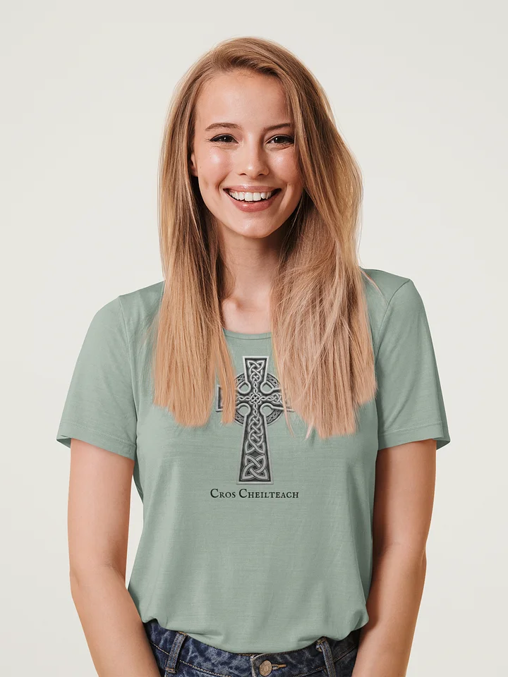 Celtic Cross (Cros Cheilteach) Soft Tee product image (2)