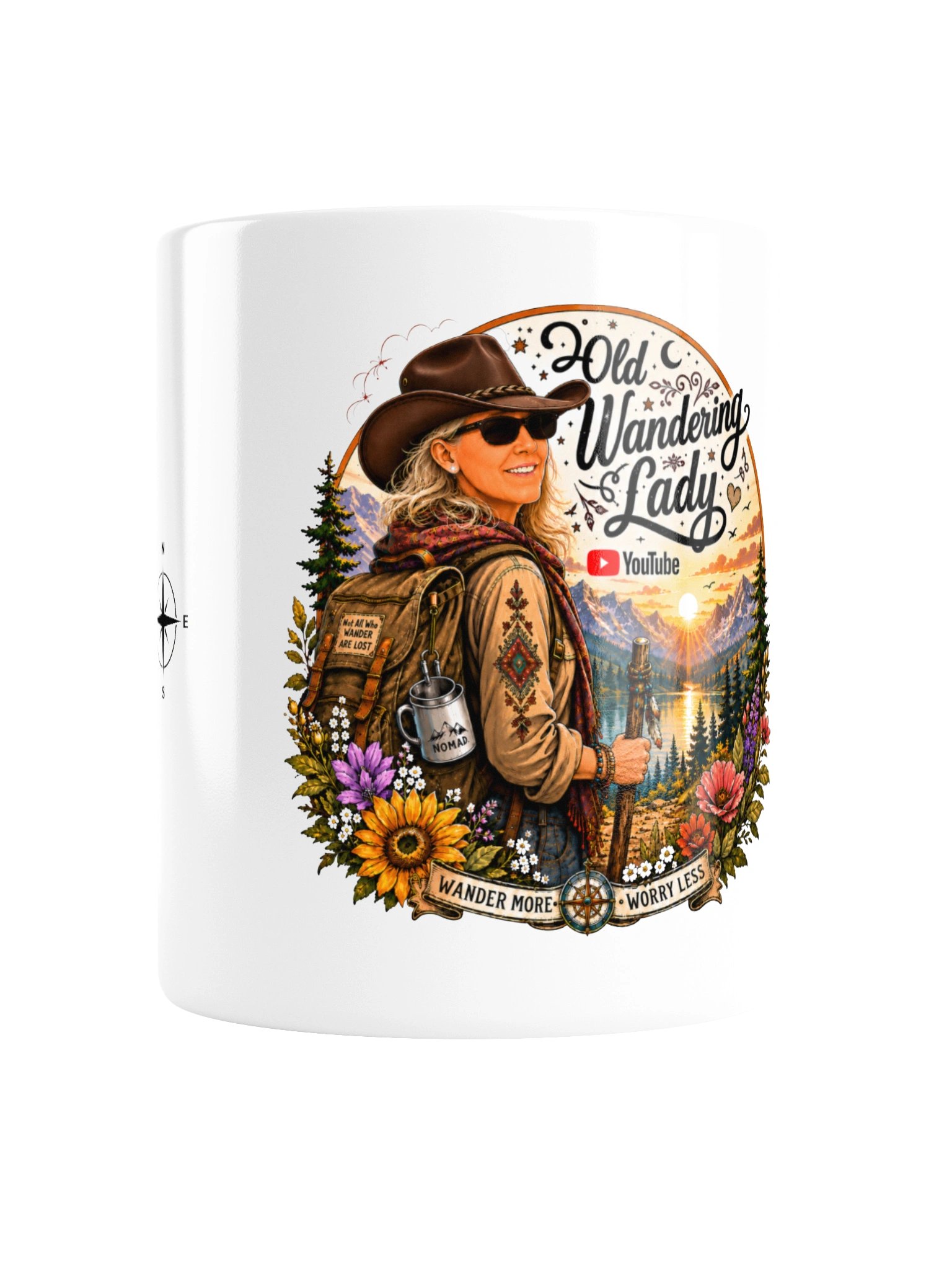 "Wander More, Worry Less" Mug product image (2)