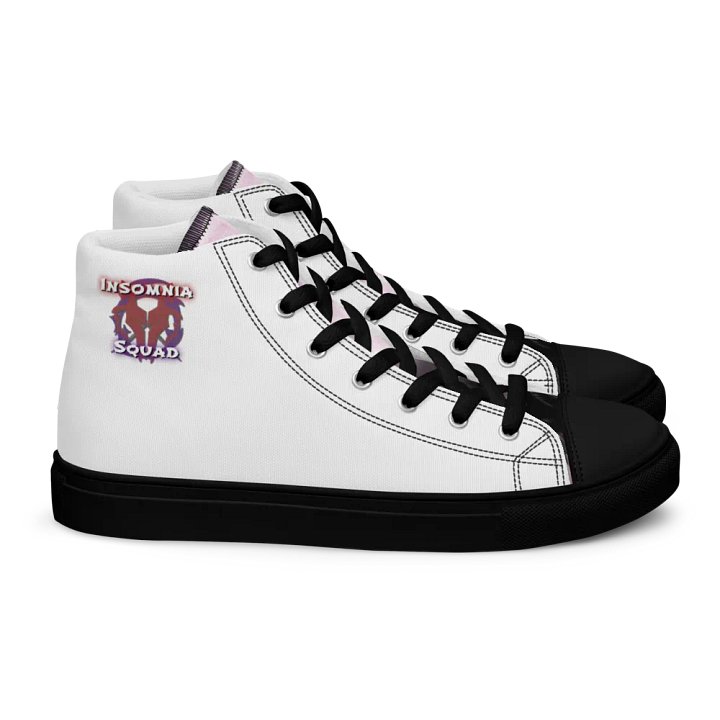 Men's White Insomnia Squad Canvas Hi-Tops product image (2)
