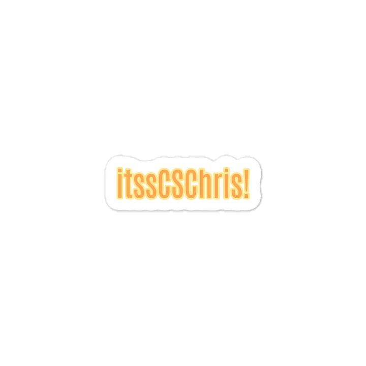 itssCSChris! Sticker product image (1)