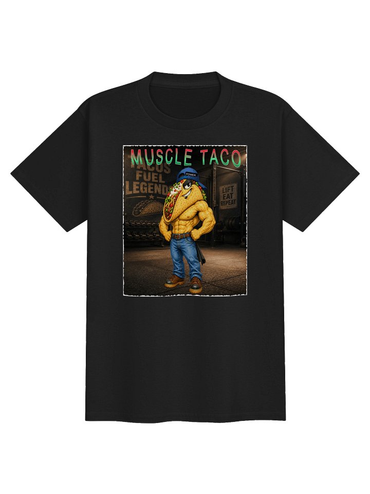 Muscle Taco Lift Eat Repeat Youth Tee - The Taco Family kids product image (2)