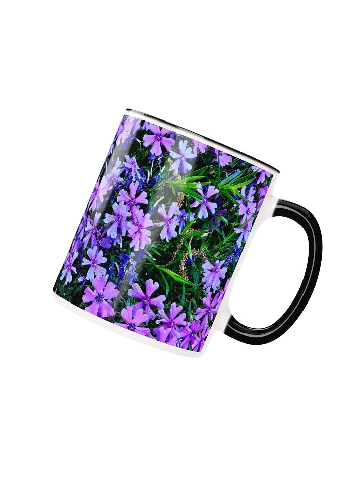 Purple Phlox 2-tone Ceramic Mug product image (7)