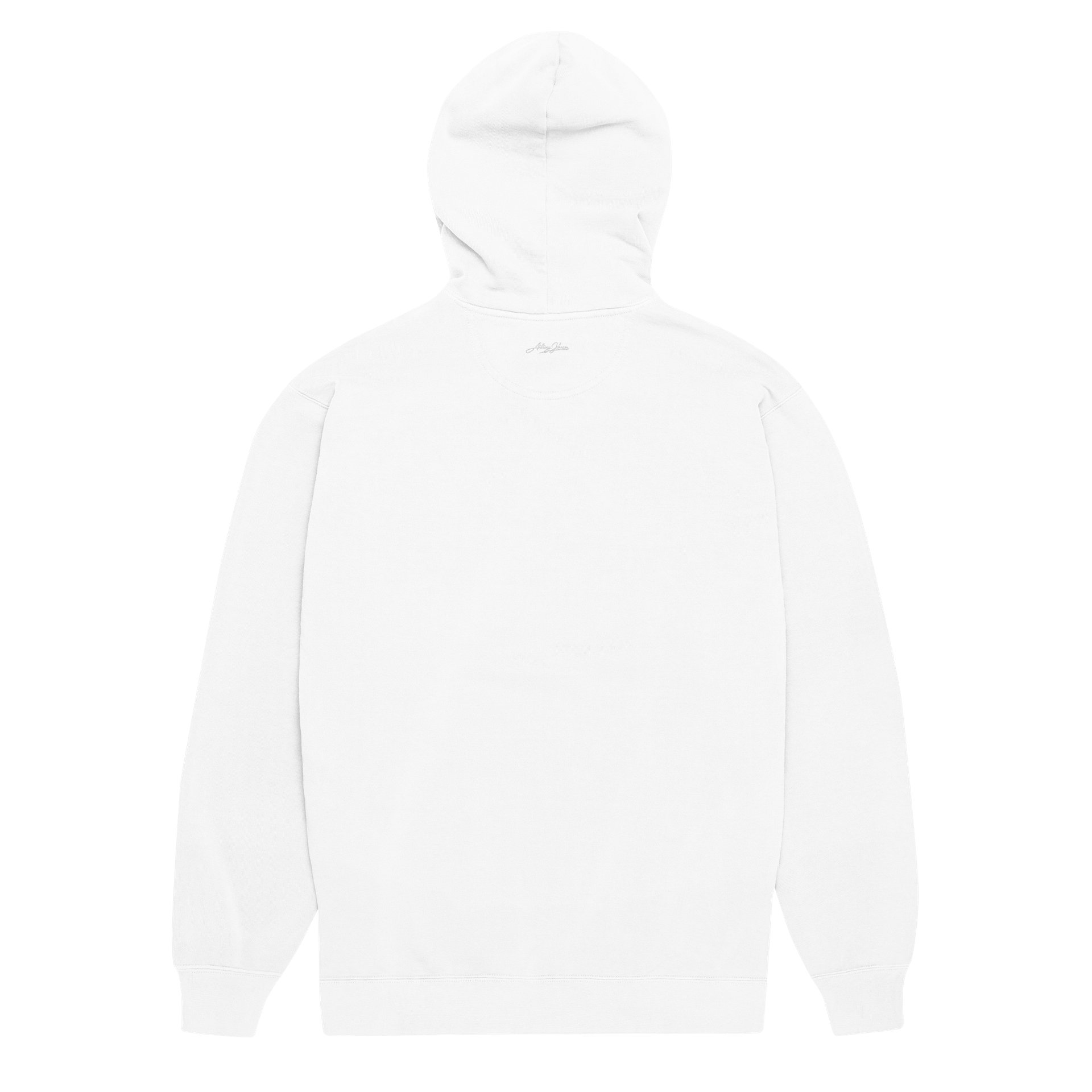 God Brought Me Through Pain — White Hoodie product image (3)