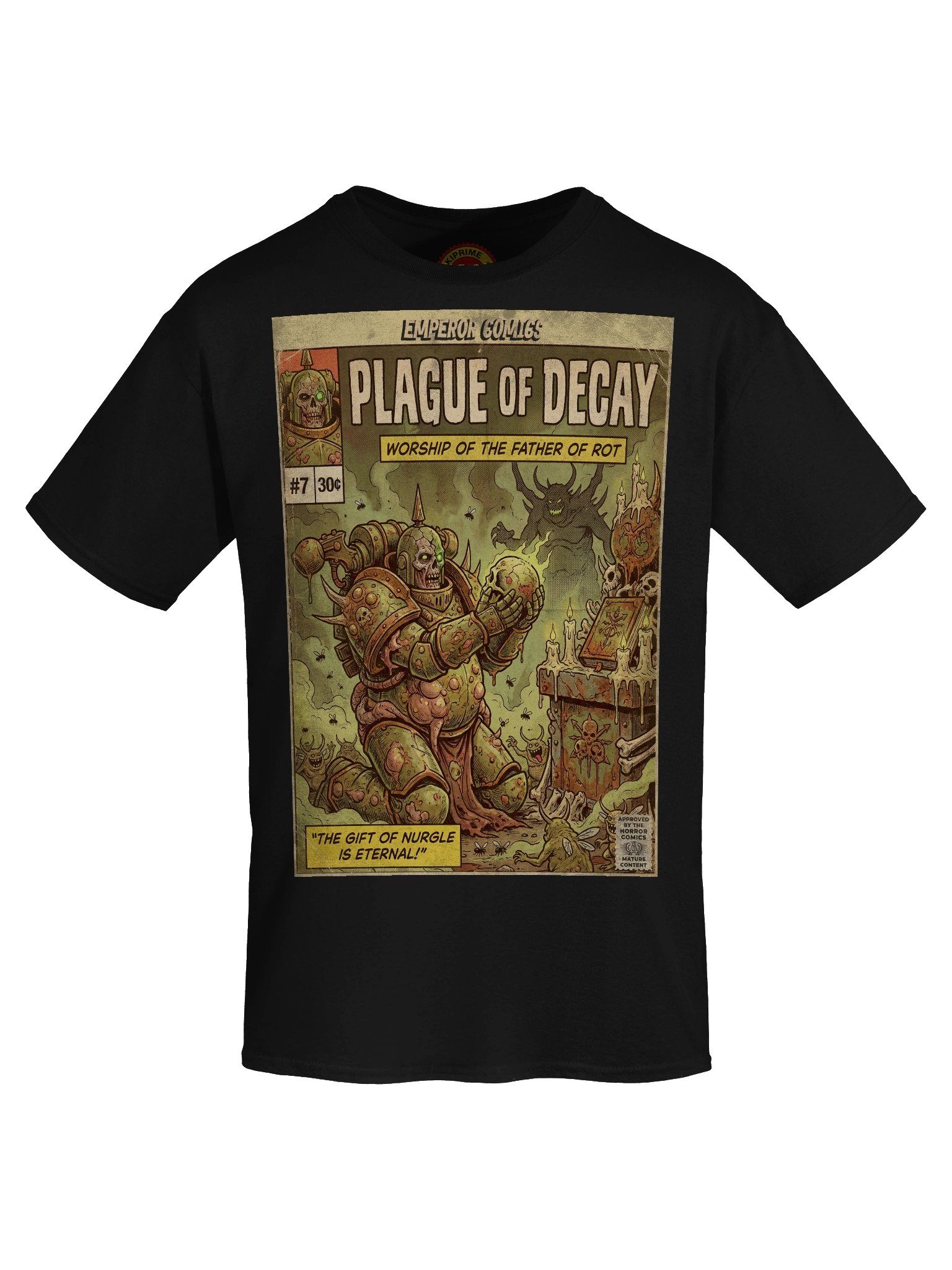 Plague of Decay Comic Art T-Shirt product image (5)