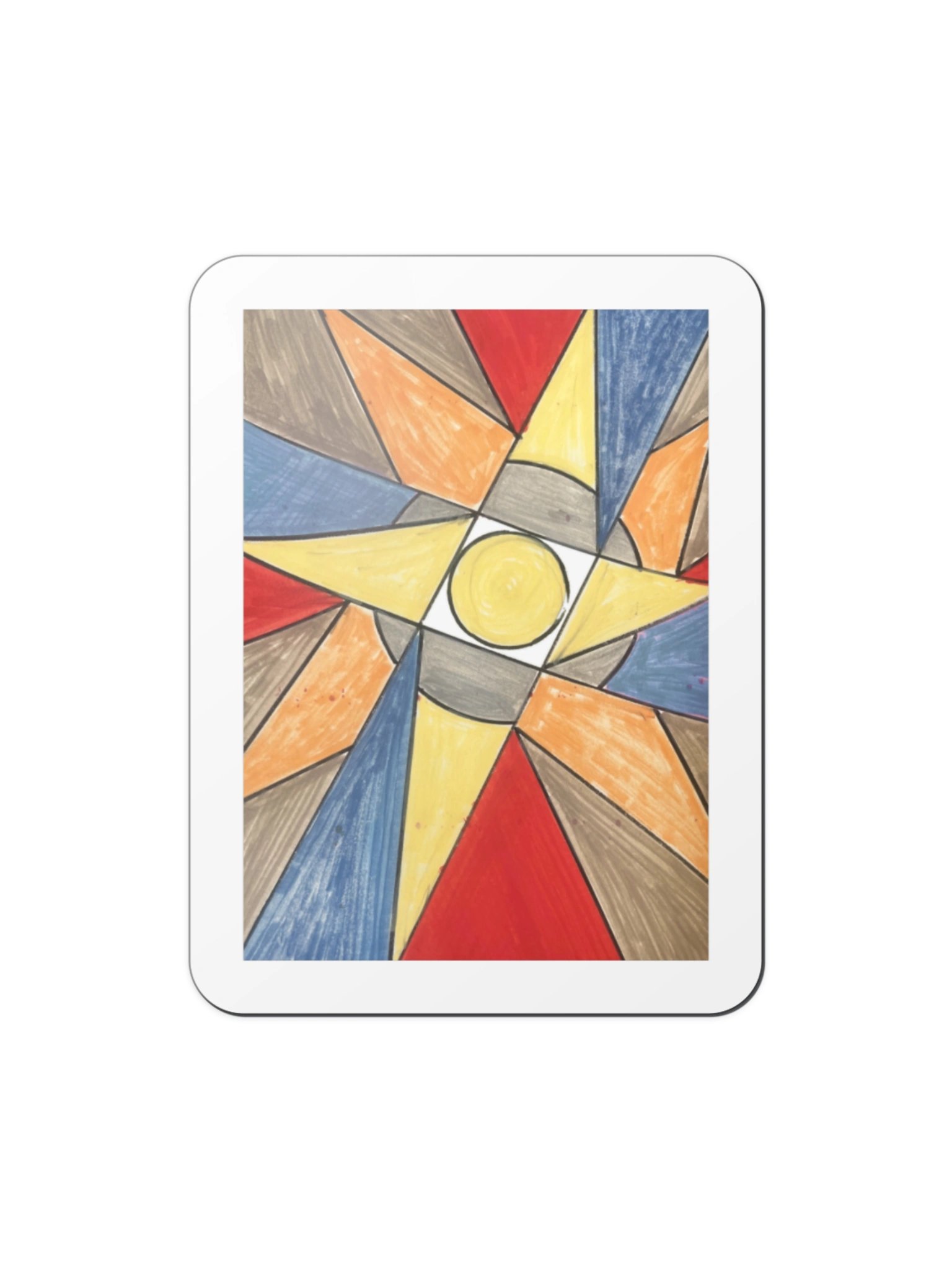 Star Medallion Magnet In the Bone Zone product image (1)