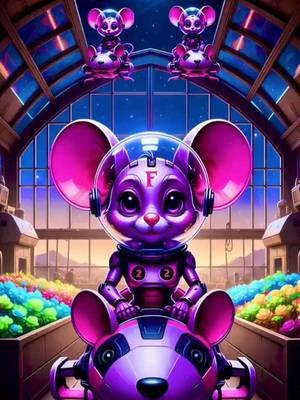 Monique the Mechanoid Mouse: Music Video 3 #mouse #cartoon #musicvideo #animation #scifi 