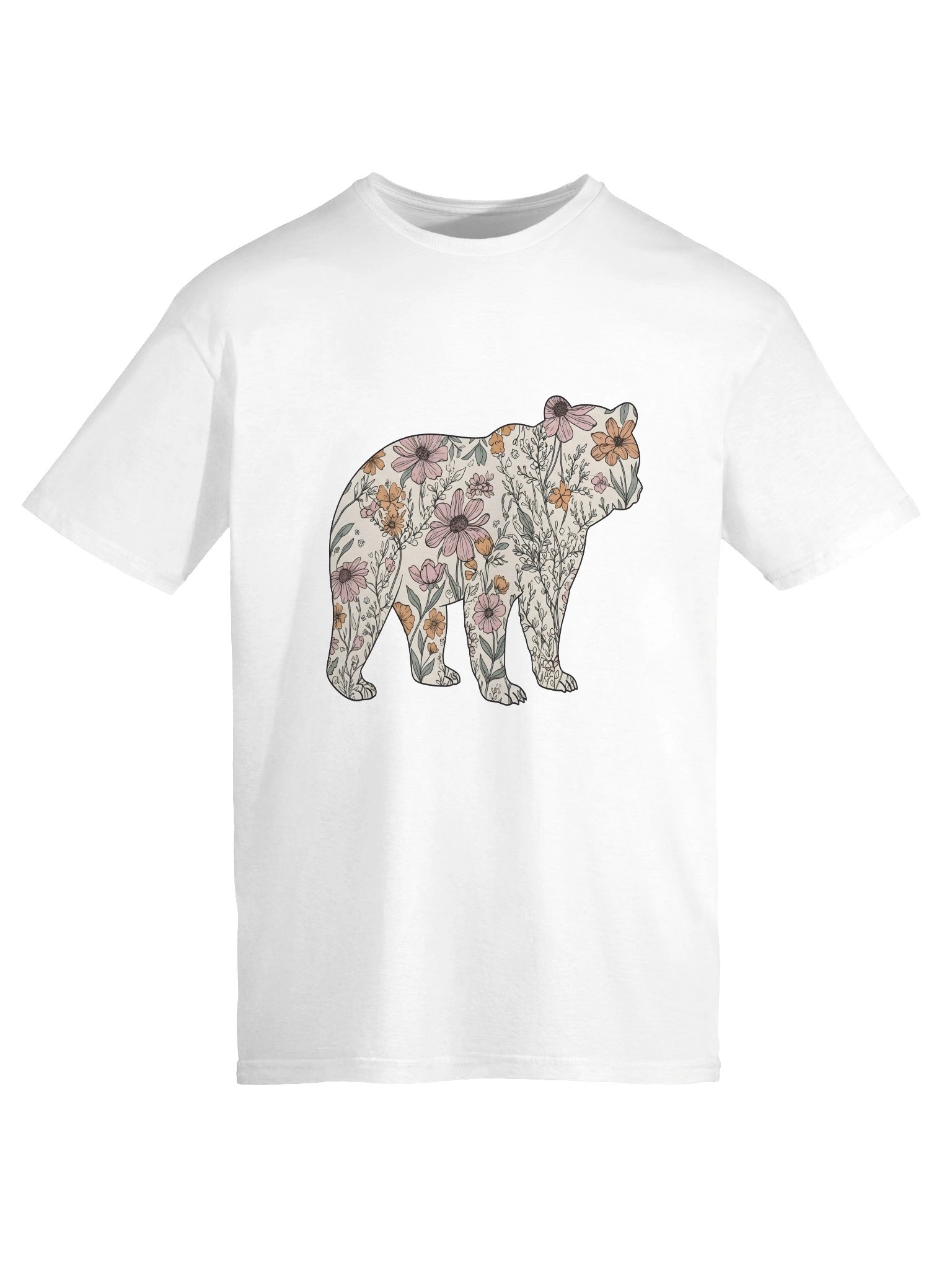 El Dorado Atelier T Shirt - Floral Bear Design product image (4)