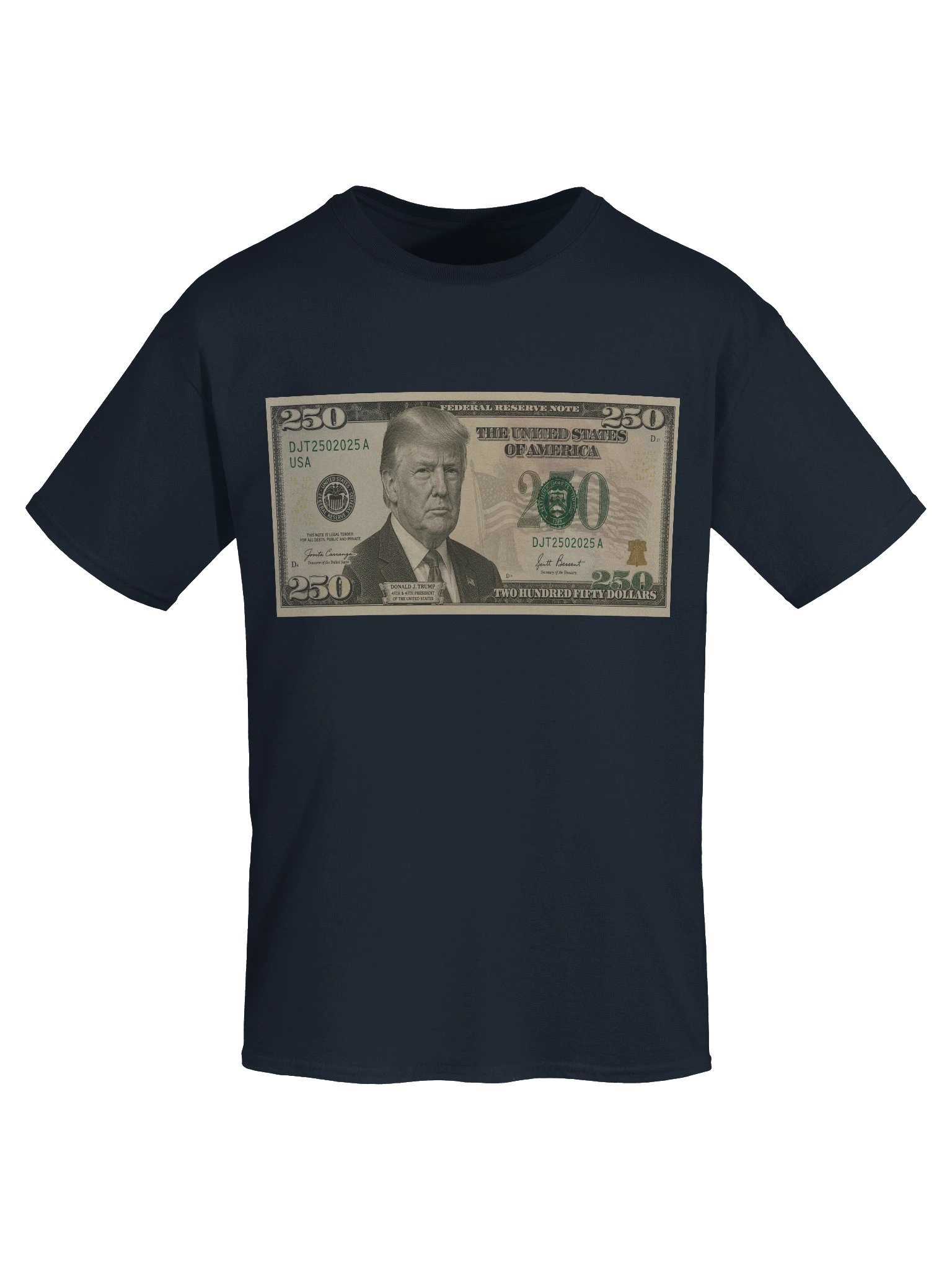 Trump $250 – Make America Great Again | Patriotic Front Printed Tee product image (16)