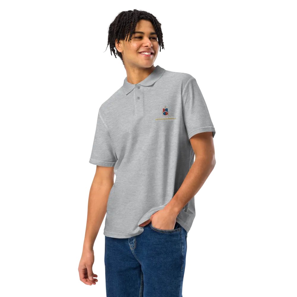 ADG Crest Polo - Grey product image (5)