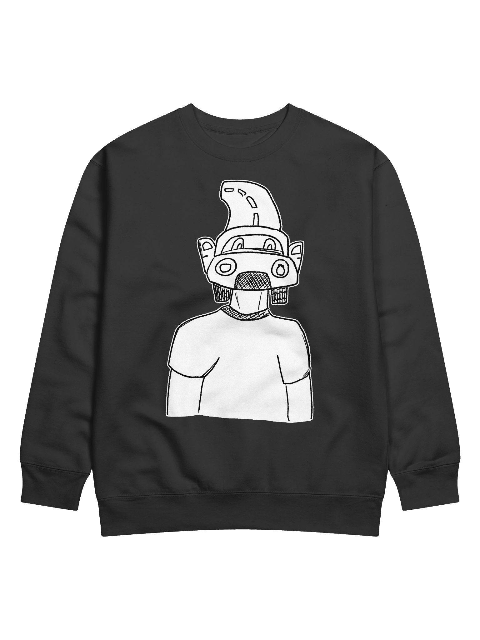 Car Head Sweatshirt (Sabre.Plus Exclusive) product image (1)