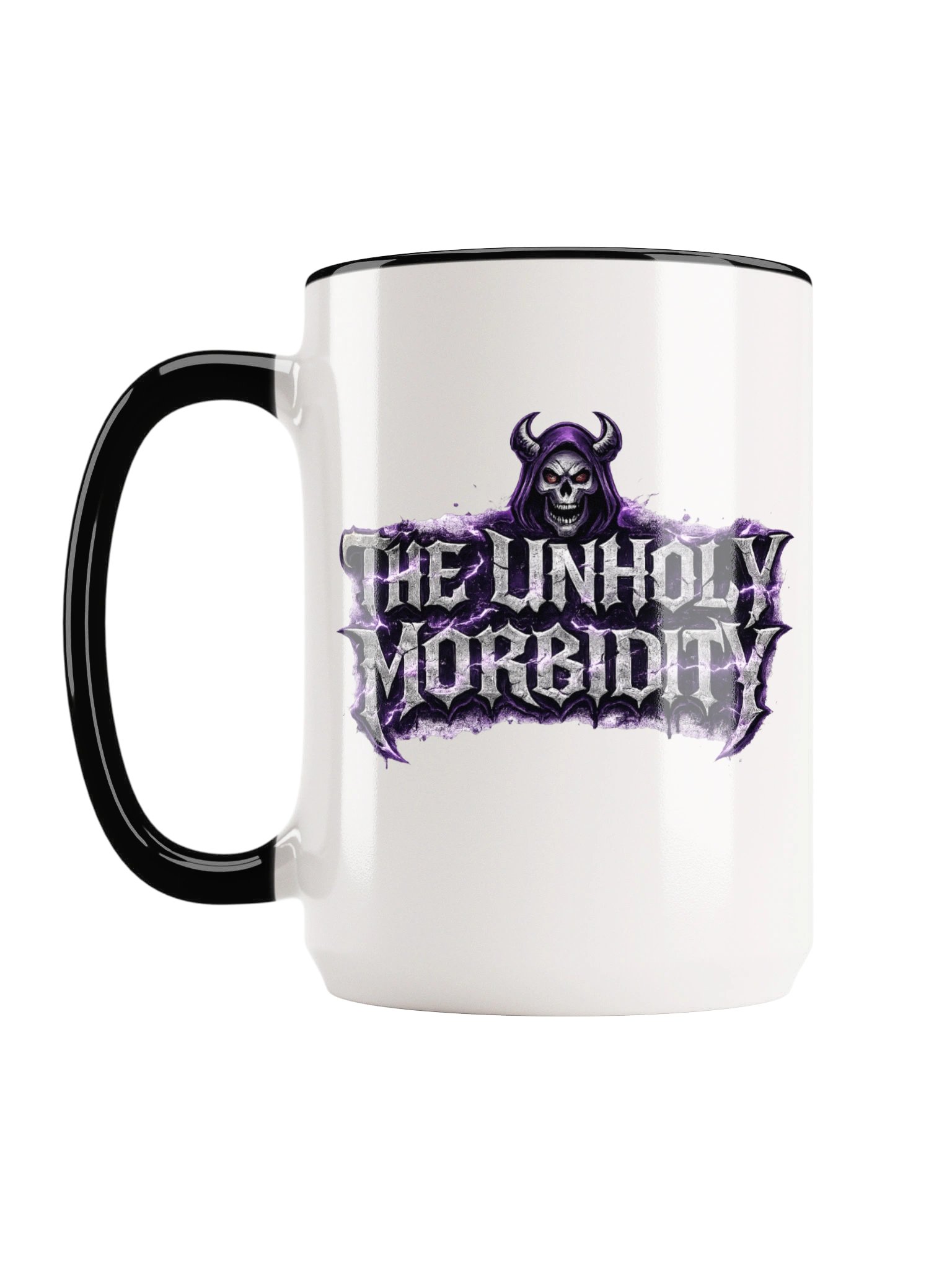 ''The Unholy Morbidity'' Ceramic Mug with Color Inside product image (1)