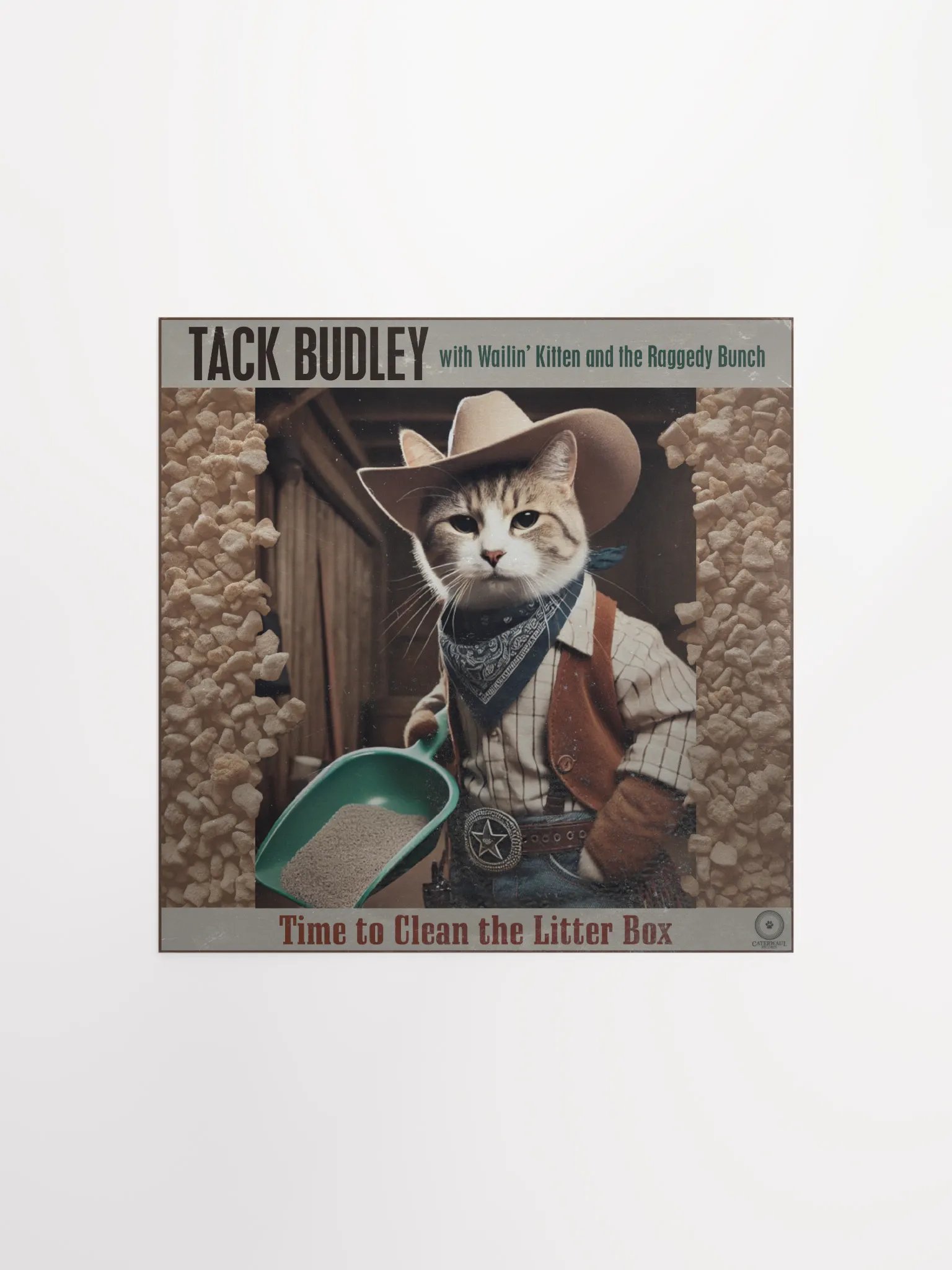 Tack Budley poster - Album jacket (front) - 12