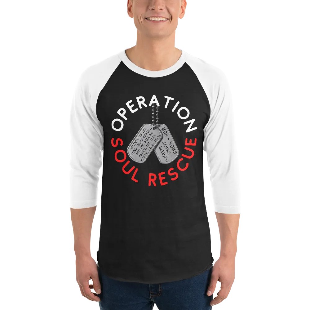 Operation Soul Rescue Raglan Tee product image (1)