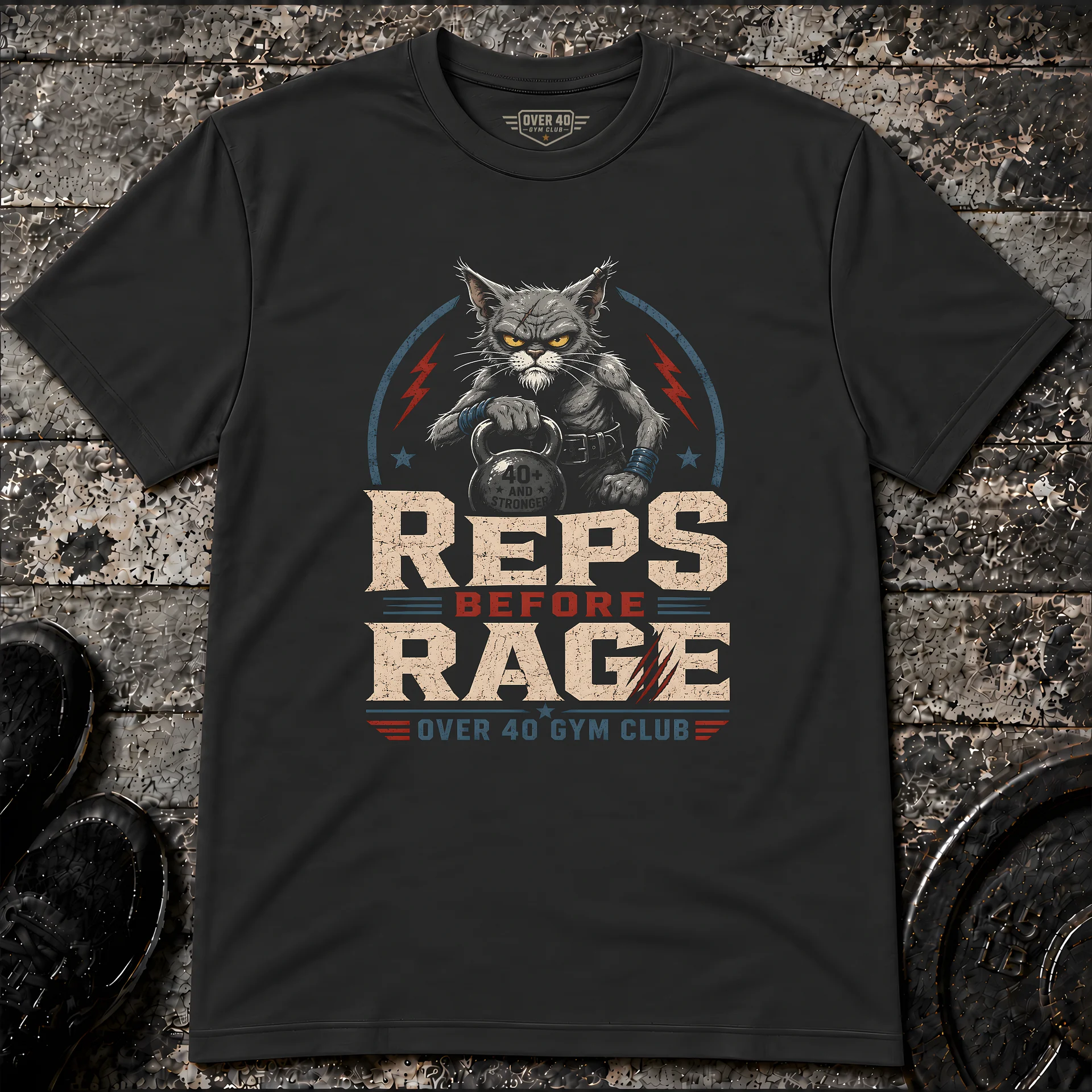 Rage Cat T-shirt product image (1)