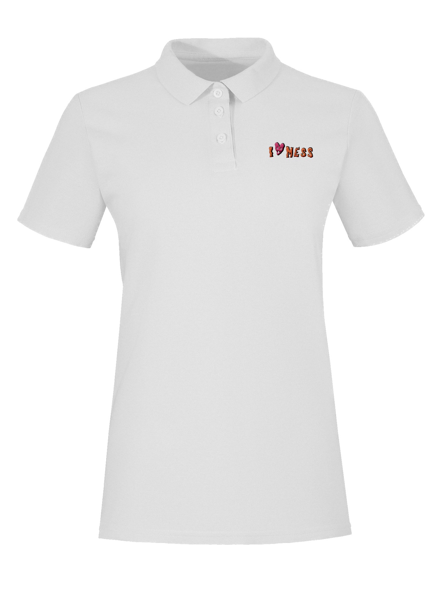 I Heart Mess Logo Polo product image (5)