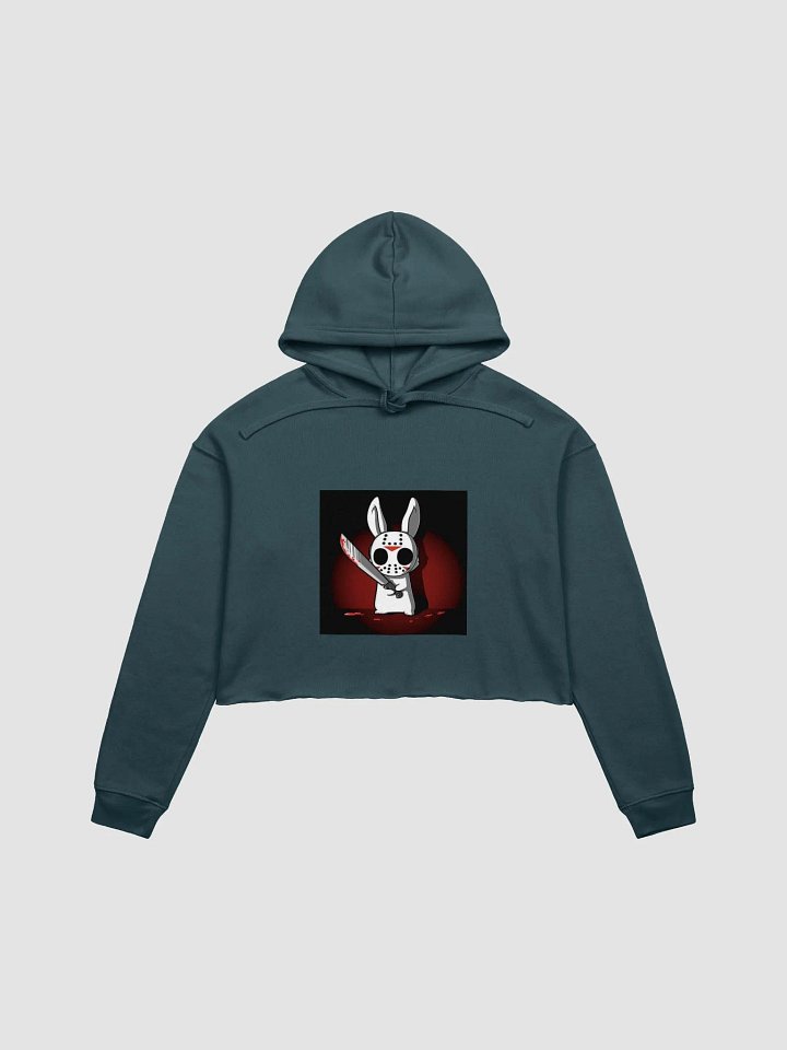 Jason Mask Bunny with Machete Crop Hoodie product image (9)