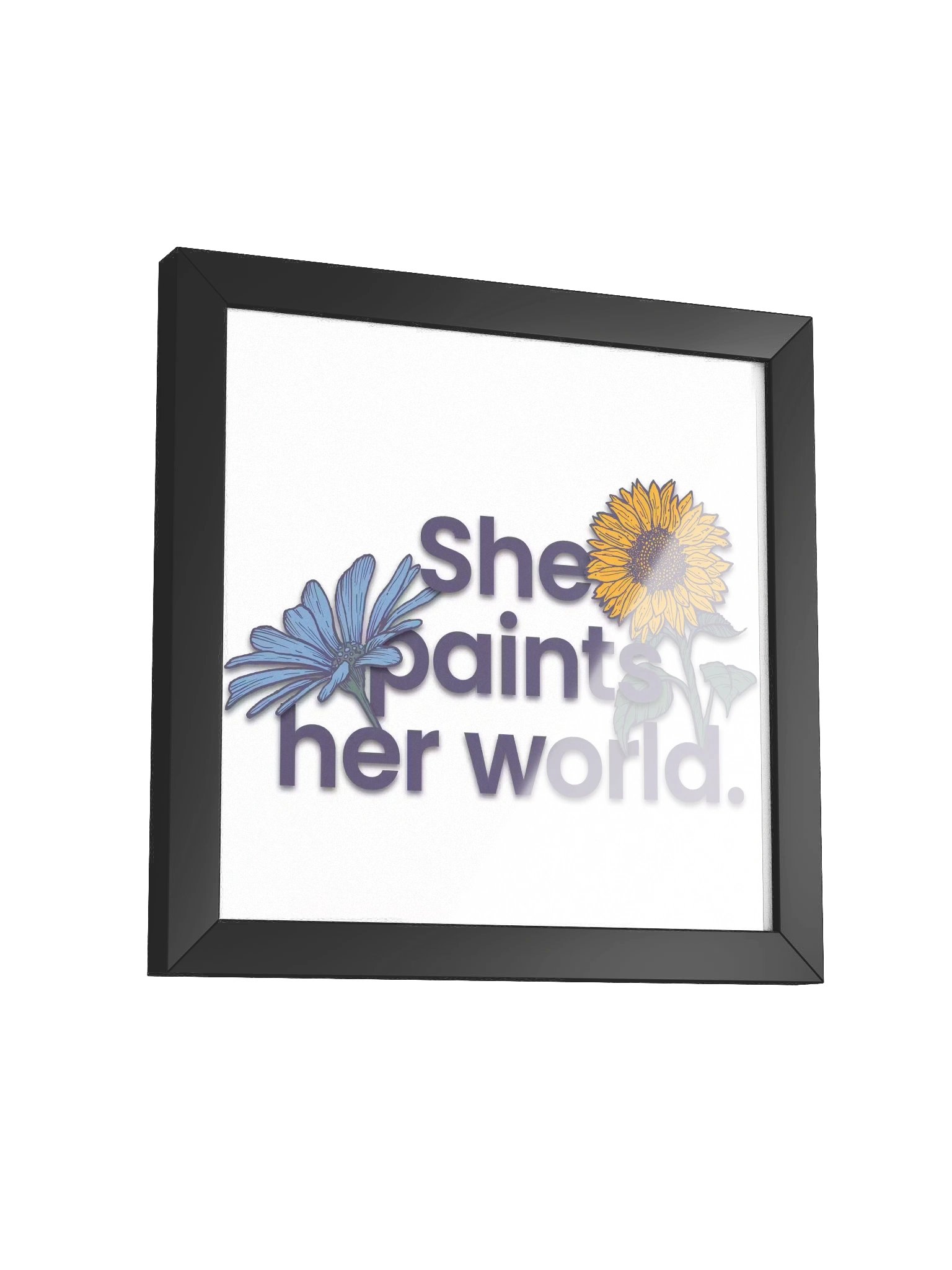 She Paints Art Print product image (3)