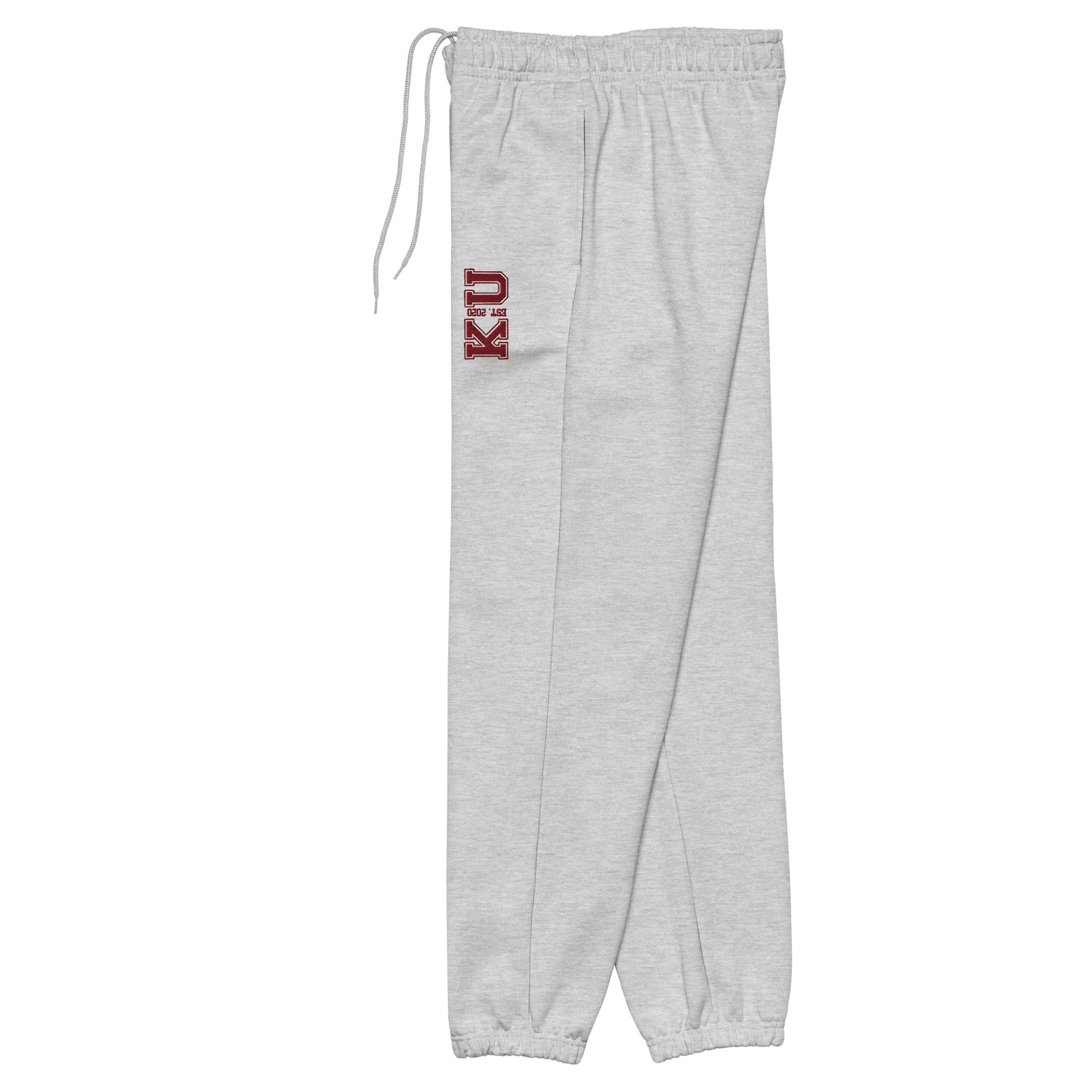 KAVE University Sweatpants | Maroon Lettering product image (2)