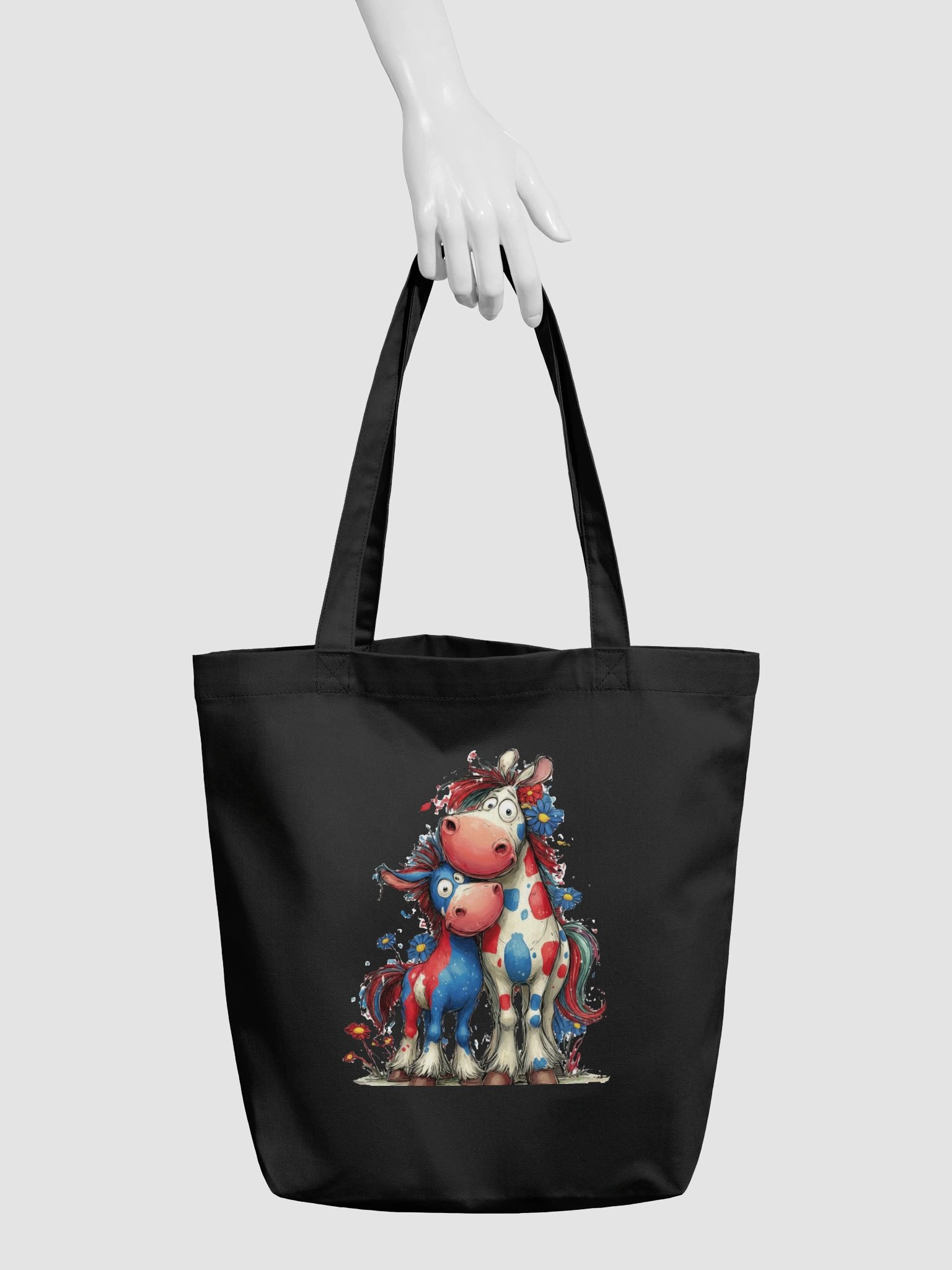 Patriotic Horse Family Tote Bag product image (5)