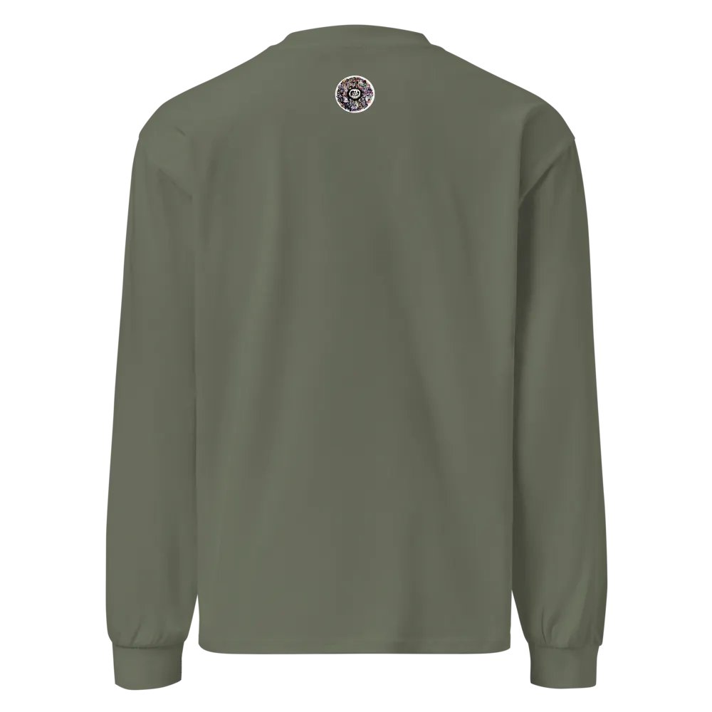 Béar Bí Ullamh AS Colour Premium Meáchan Trom Léine Sleeve Fada (Front Patch) product image (2)