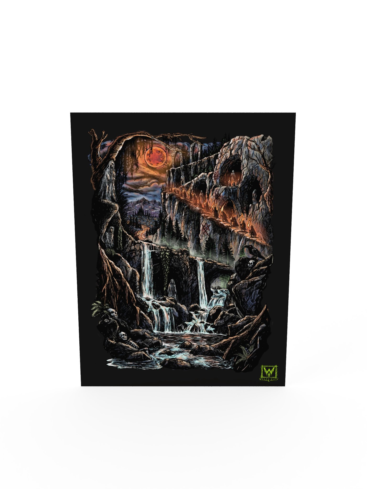 Of Magic, Moons, and Legends- Color Print product image (6)