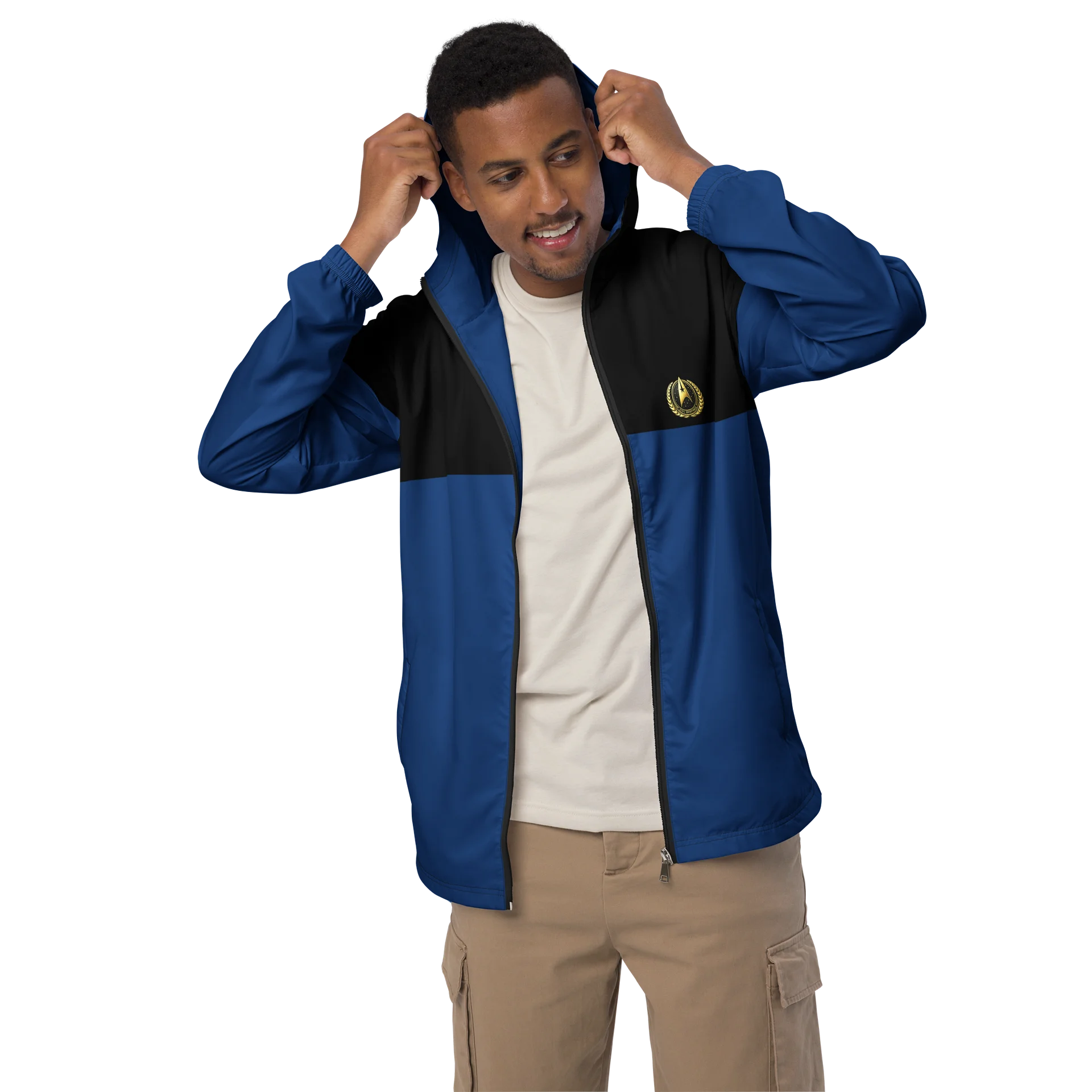 STFC Briefings On The Bridge Collection Science Zip Windbreaker product image (3)