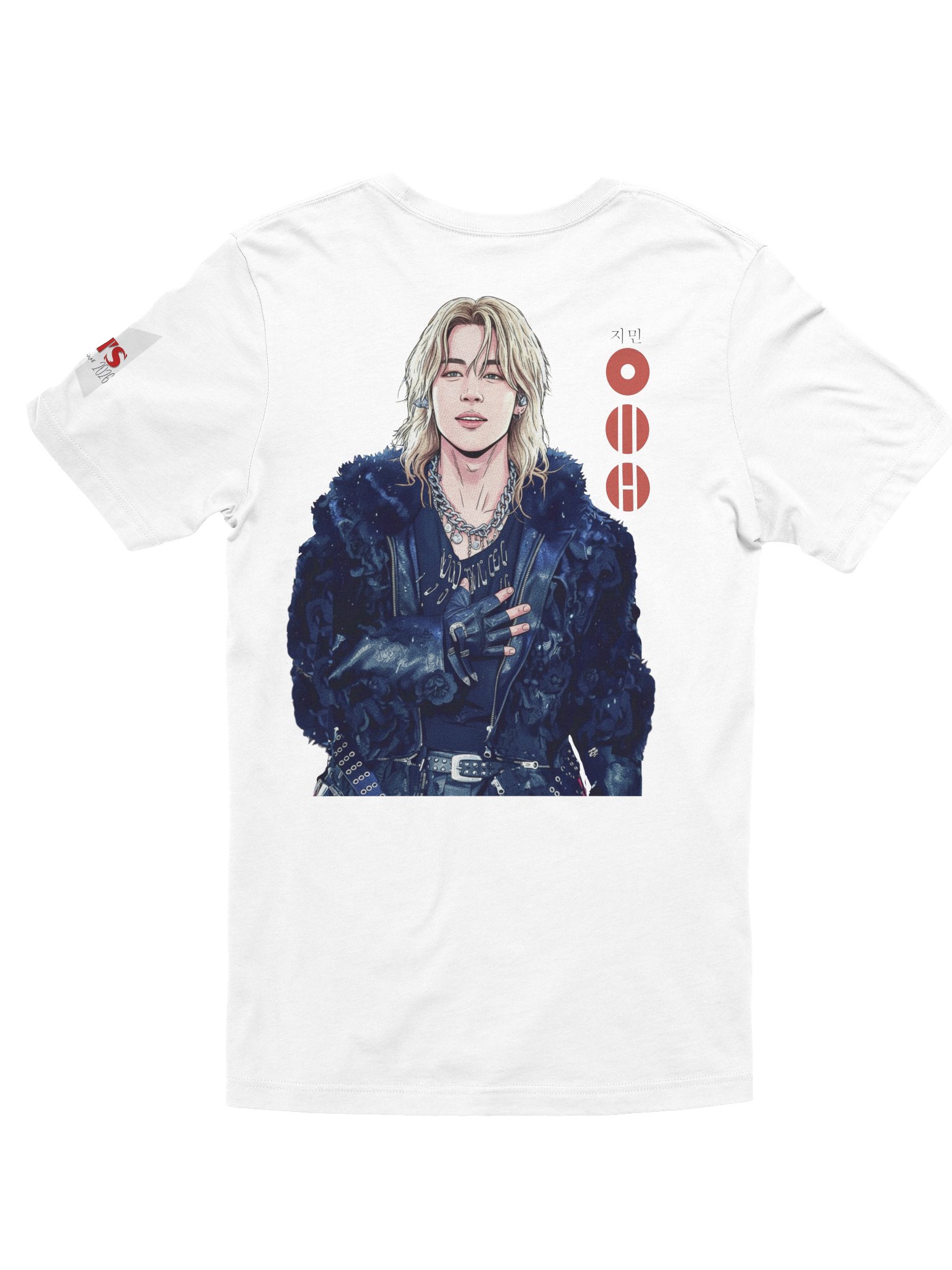 Jimin Dragon Prince Tee (Red) product image (5)