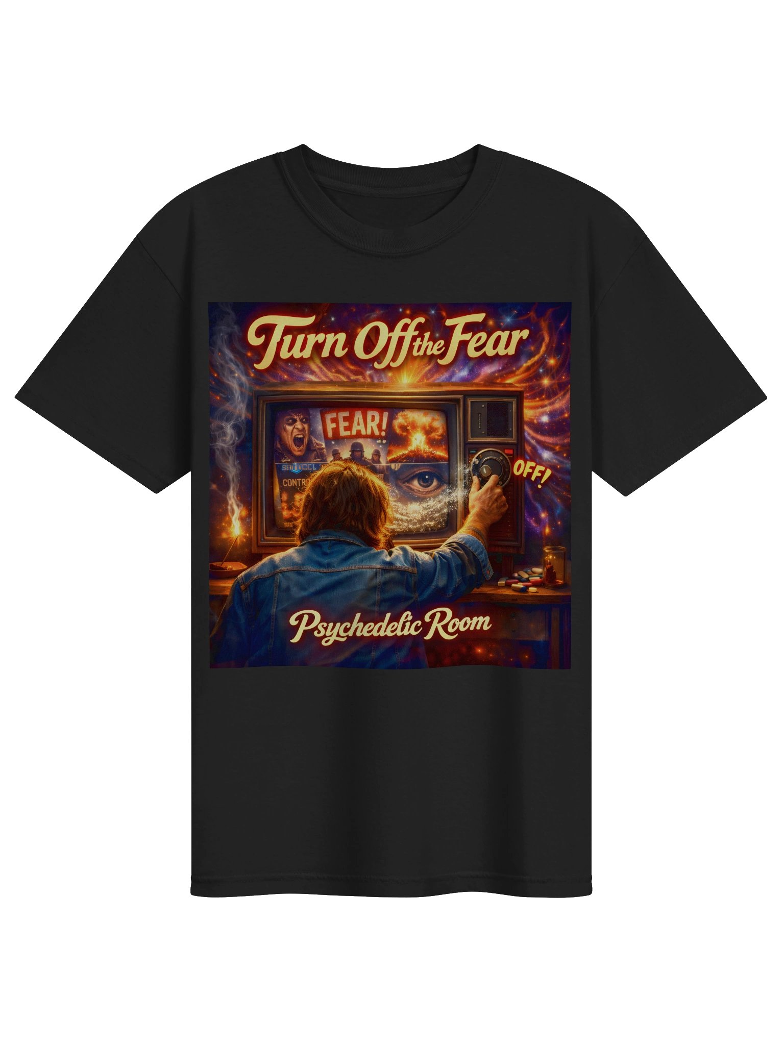Turn off the Fear T-shirt product image (1)