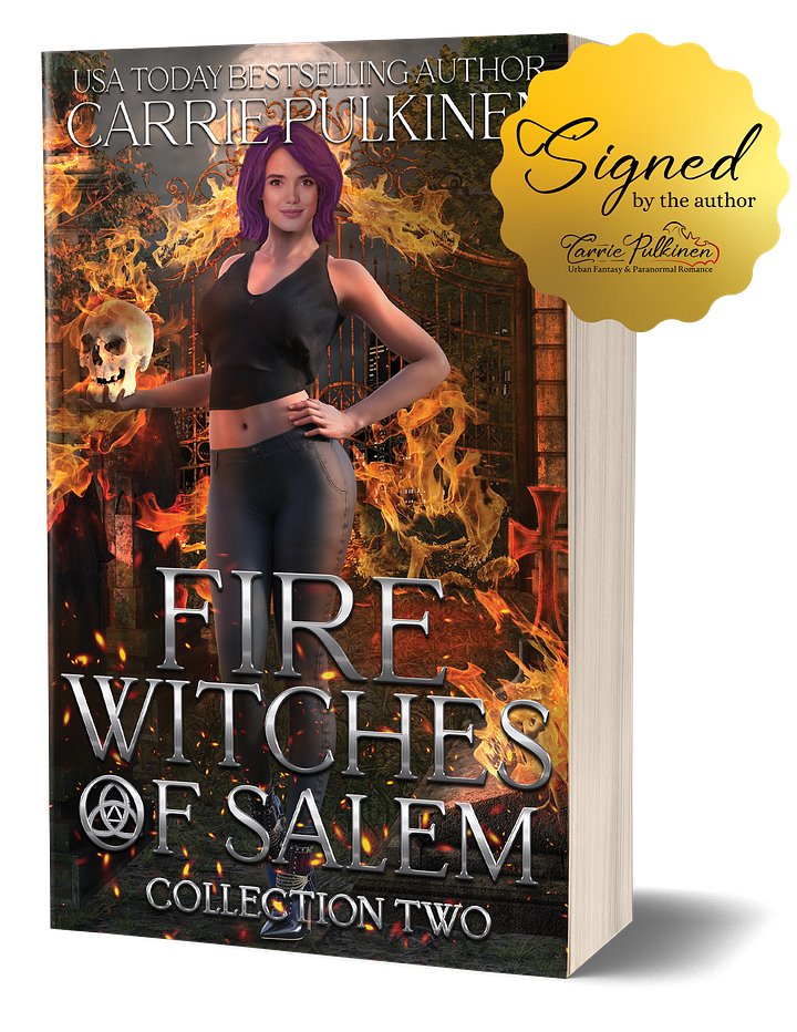 Fire Witches of Salem Collection Two Signed Paperback product image (1)