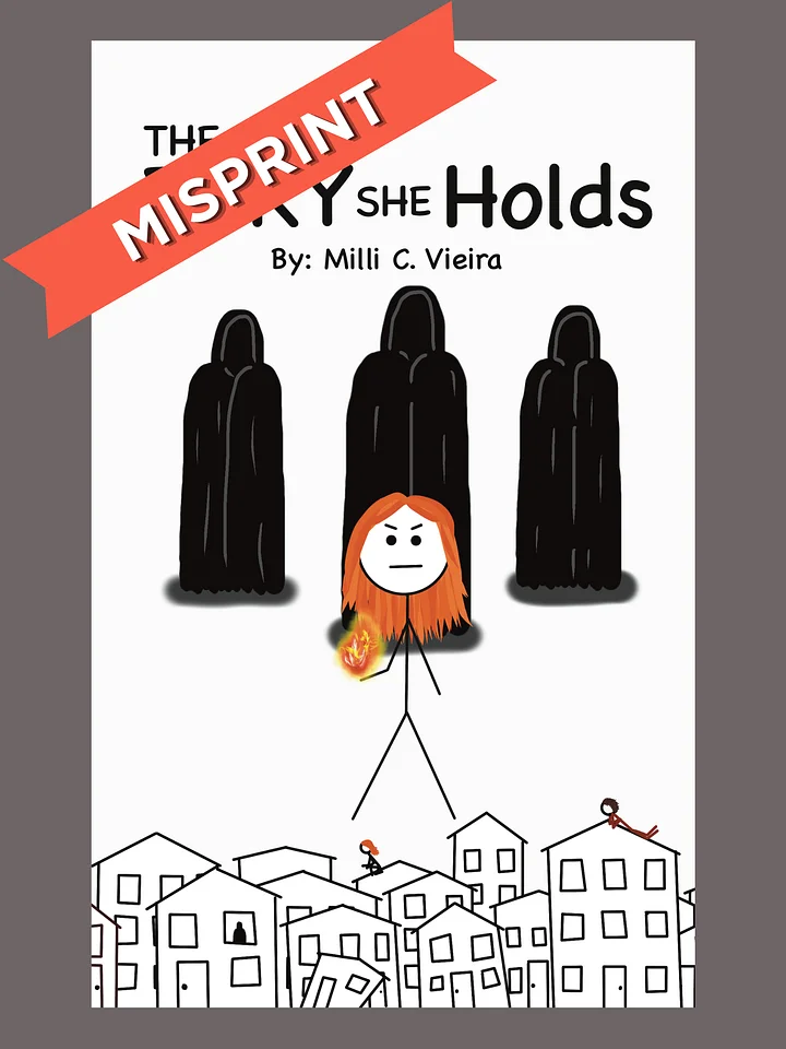 *MISPRINT* of The Fury She Holds Stick Figure Special Edition Signed Paperback product image (1)