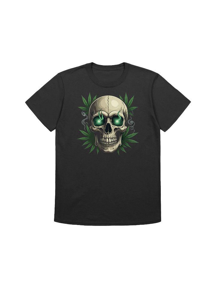 420 Weed - Skull Cannabis Leaves T-Shirt product image (4)