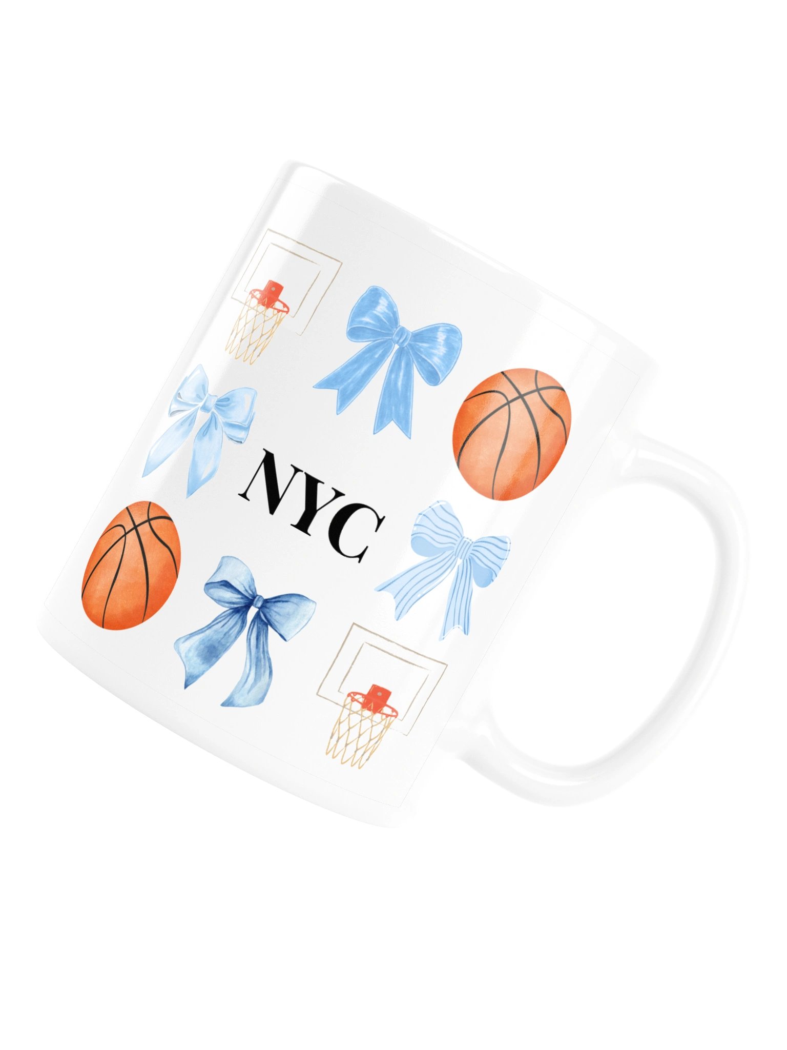 Basketballs & Bows Mugs product image (6)