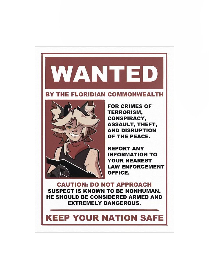 AErchivist's Wanted Poster product image (1)