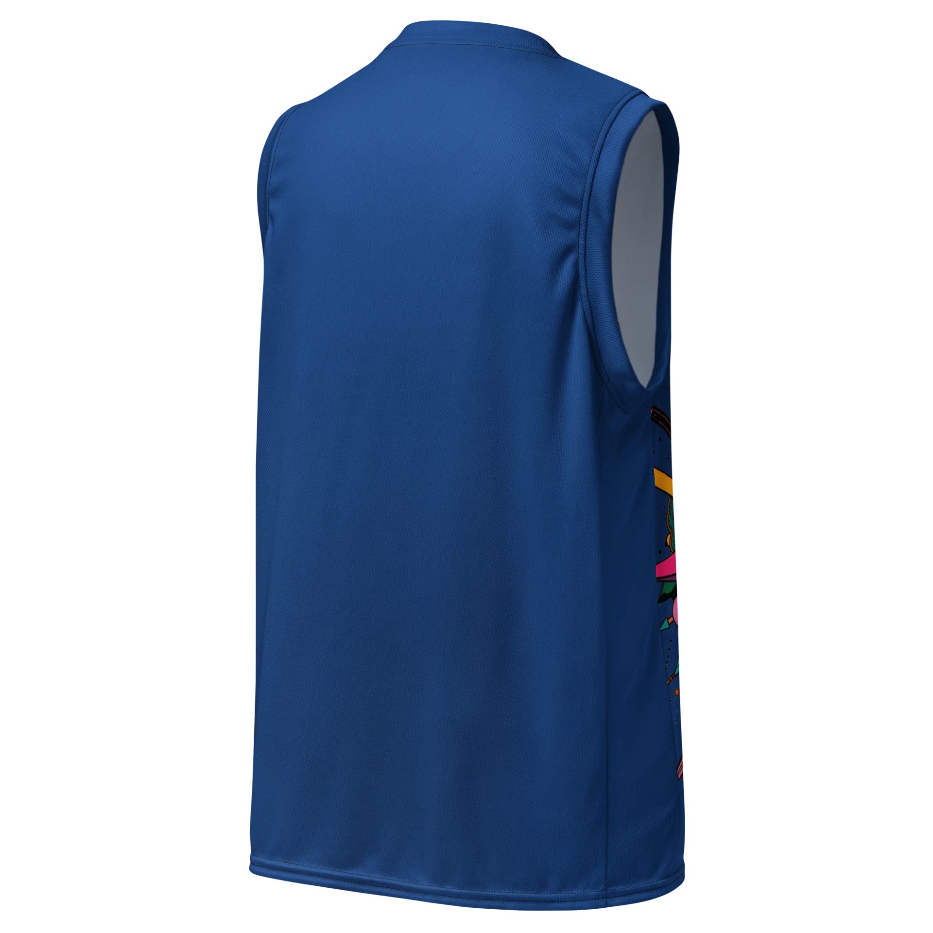 Eclectic Skull Vision All-Over Basketball Jersey product image (3)