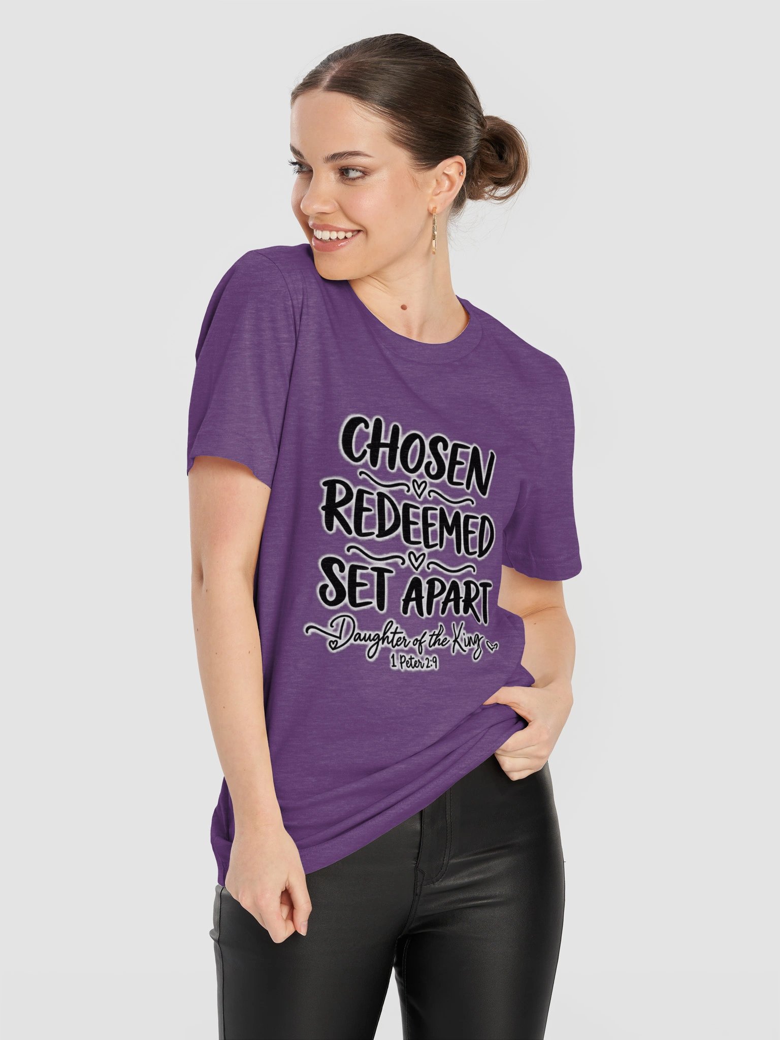 Chosen, Redeemed, Set Apart Tee | 1 Peter 2:9 product image (95)