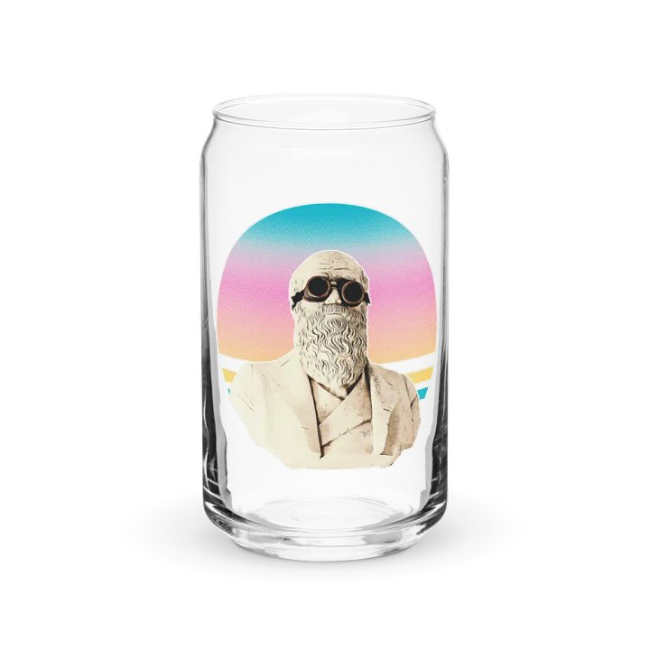Darwinism Can-Shaped Glass product image (2)