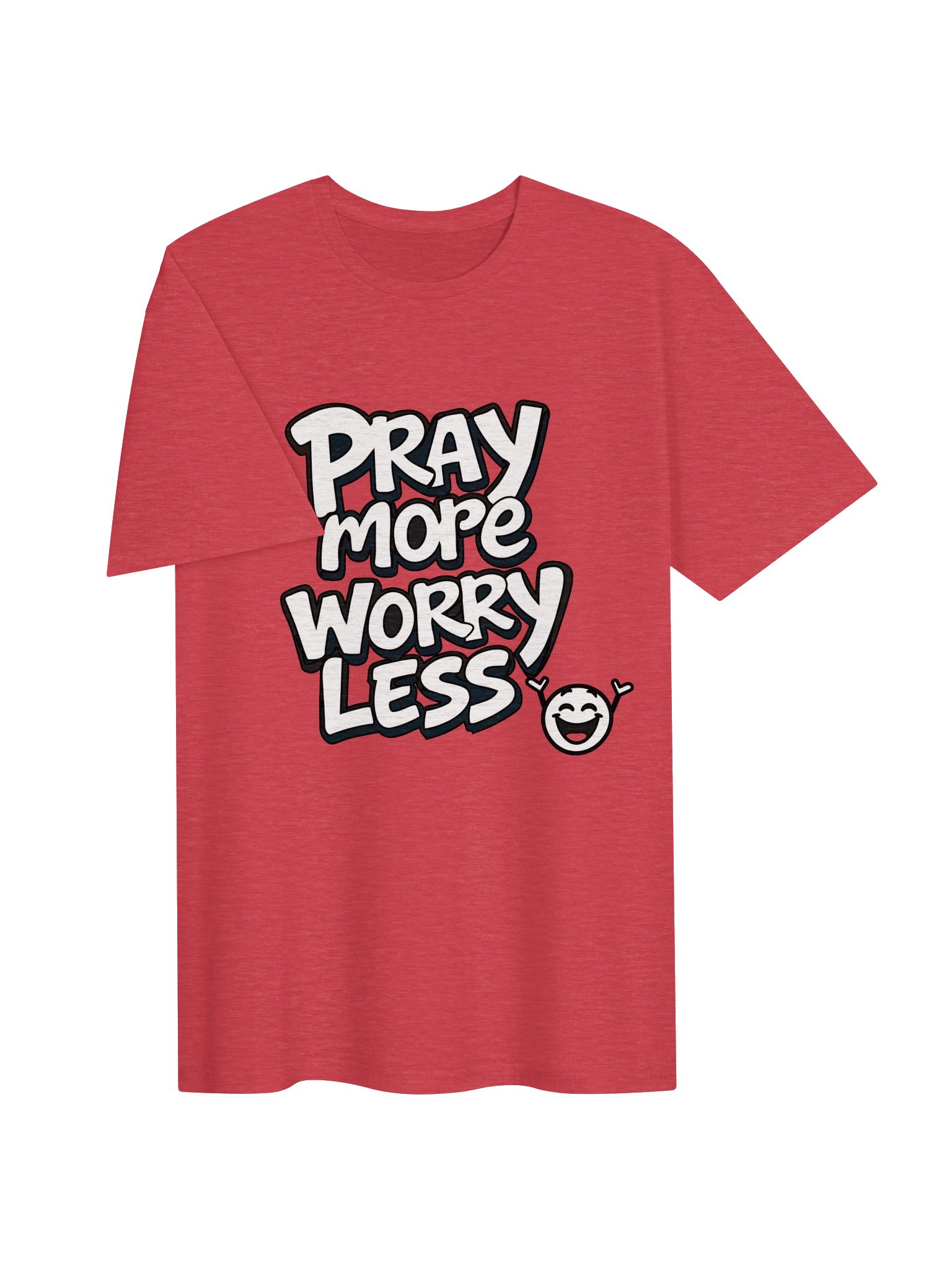 Pray More Worry Less Unisex T-shirt product image (6)