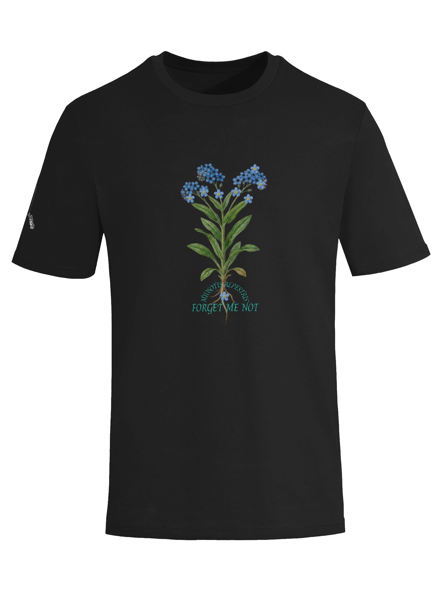 DELUXE "FORGET-ME-NOT" ORGANIC COTTON TEE product image (5)